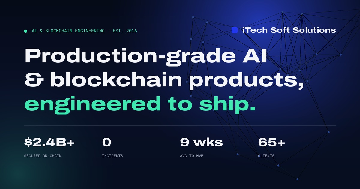 iTech Soft Solutions — AI & Blockchain Development Company
